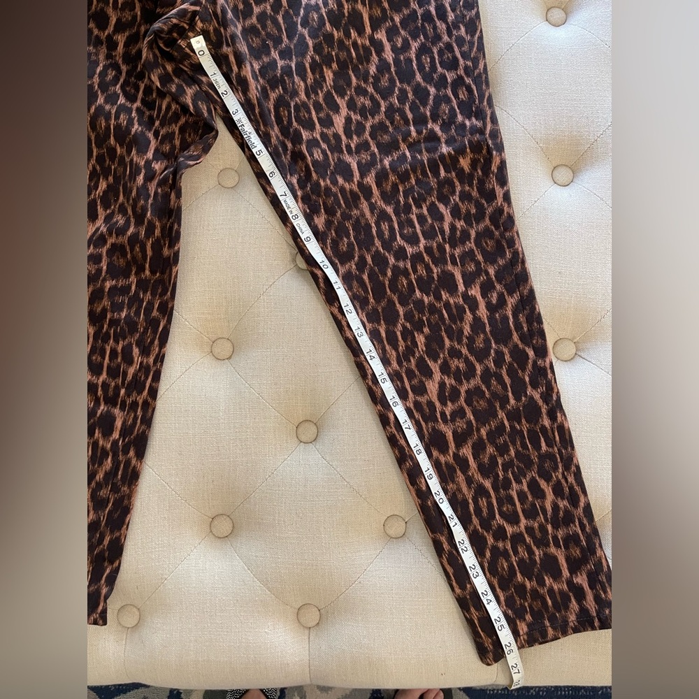 QVC Lisa Rinna Collection Leopard Print Skinny Jeans - Picture 7 of 11